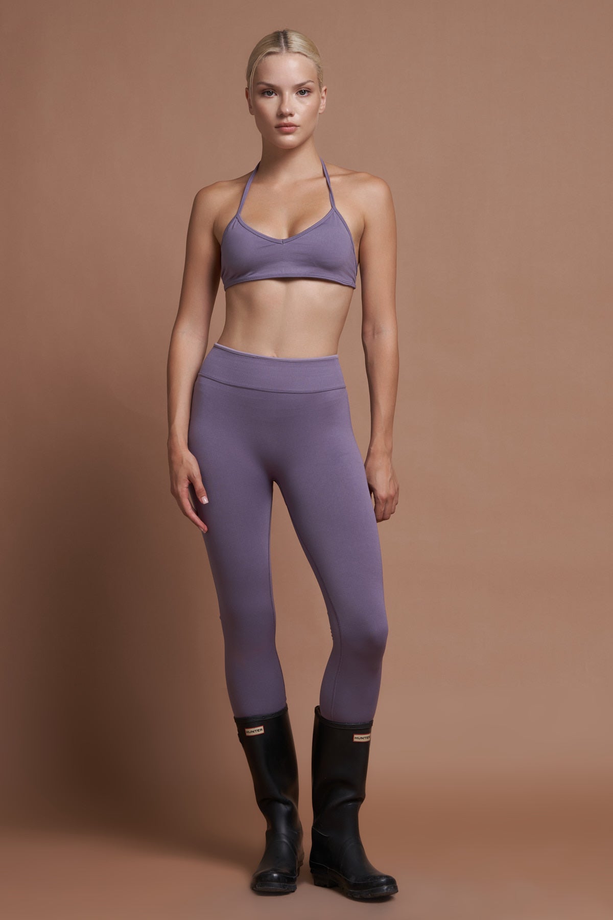 FERRA – Purple Seamless Sports Bra