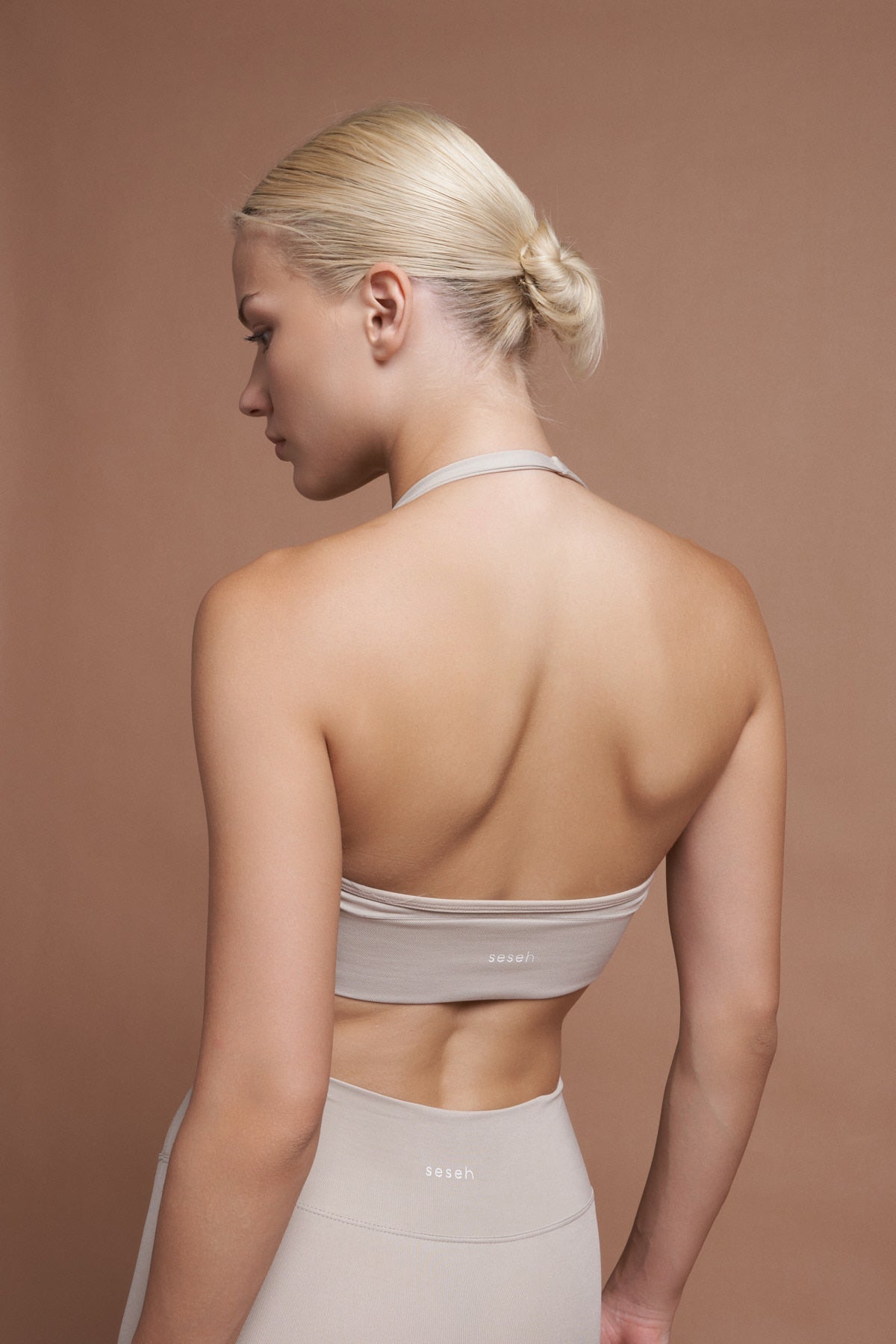 IVY – Rutched Gray Seamless Leggings