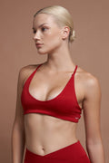 ROSA – Red Seamless Sports Bra